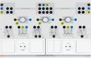 Panneau instal. électrique : Circuits d'eclairage de base marche,arrêt,inverseurs,série,croix