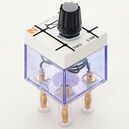 Potentiomètre 10kOhms 0,5W lin., boîtier PS4-2                                  