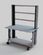 Banc mobile syst&egrave;me avec cadre 2 &eacute;tages DIN A4 int&eacute;gr&eacute;, 6 prises, 1250x1970x800 mm