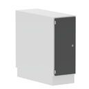 Armoire inférieure reposant sur le sol, pour PC, 1 porte battante gauche   300 x 750 x 740mm