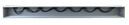 Canal d'alimentation pour panneaux , 1340mm, (3UH/264UR)