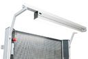 Lampe de poste de travail LED 24,8W, dimmable, avec support pour table largeur 1250mm