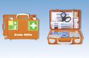 Coffret de premiers secours avec fixation murale                                