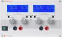 CC constant 2x 0...15V/0...10A avec affichage num&eacute;rique, &eacute;clairage bleu, 42UR   
