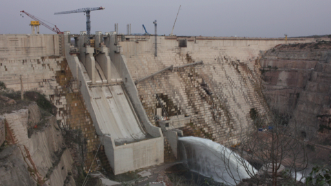 La deuxième plus grande centrale hydroélectrique d´Afrique